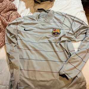 Nike Gray Barcelona Jersey